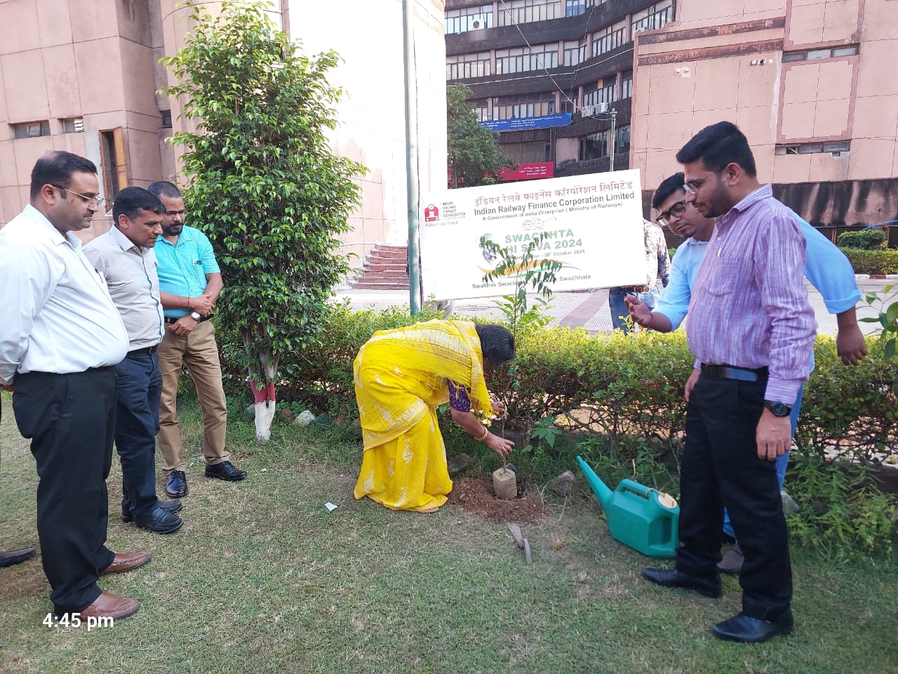 Plantation Campaign “एक पेड़ माँ के नाम” in IRFC 