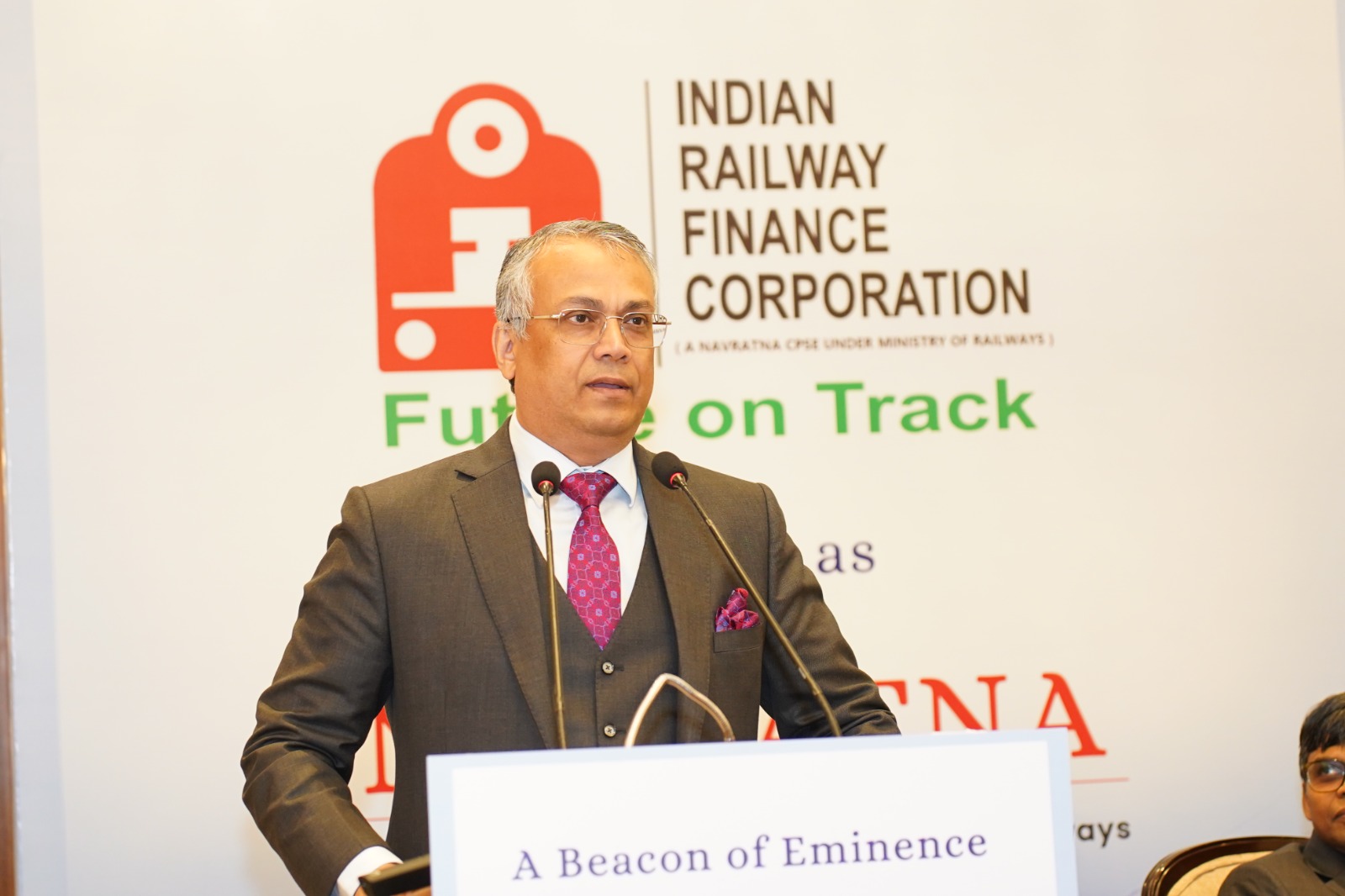 IRFC Press Conference on Navratna Status