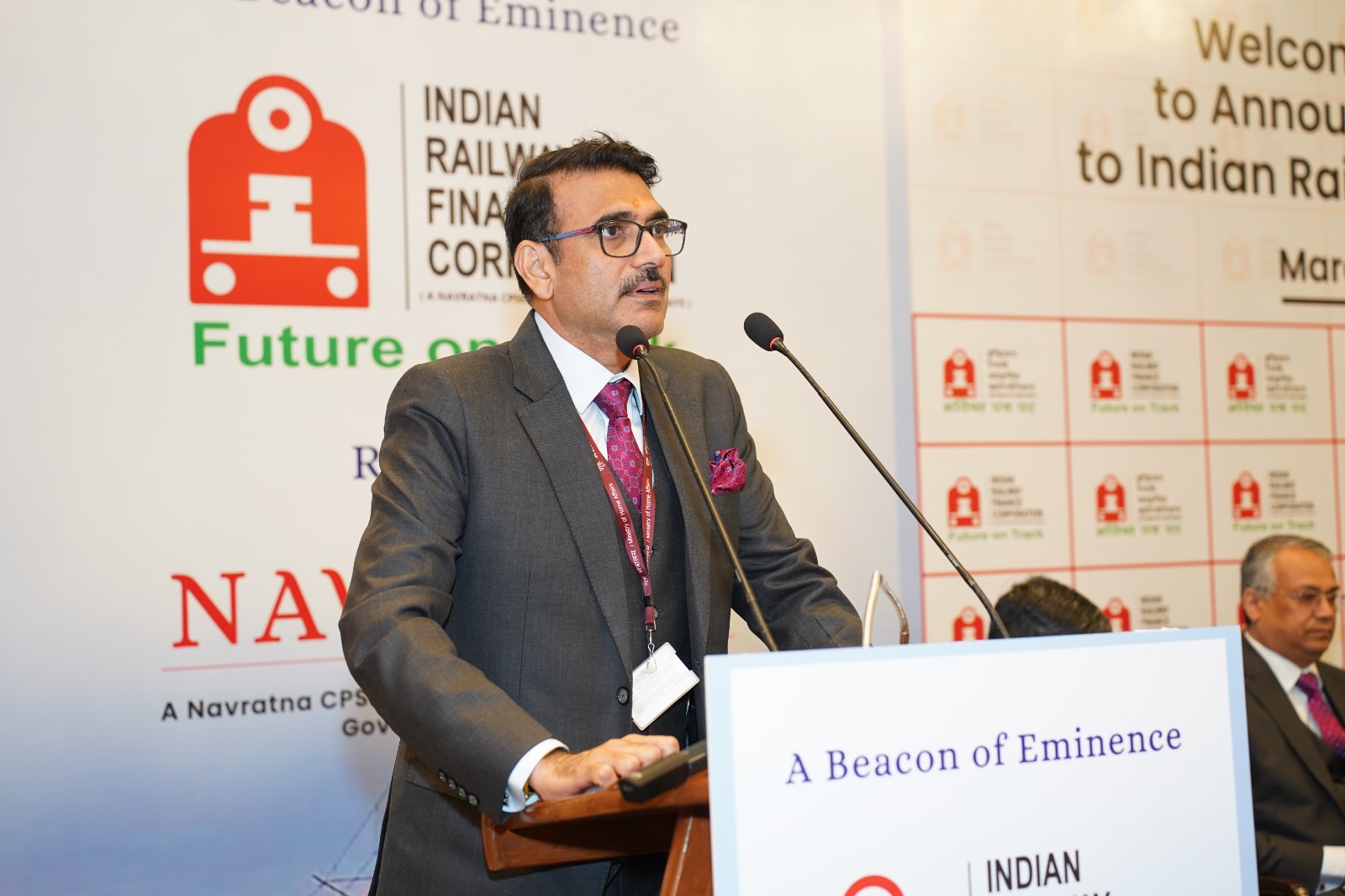 IRFC Press Conference on Navratna Status