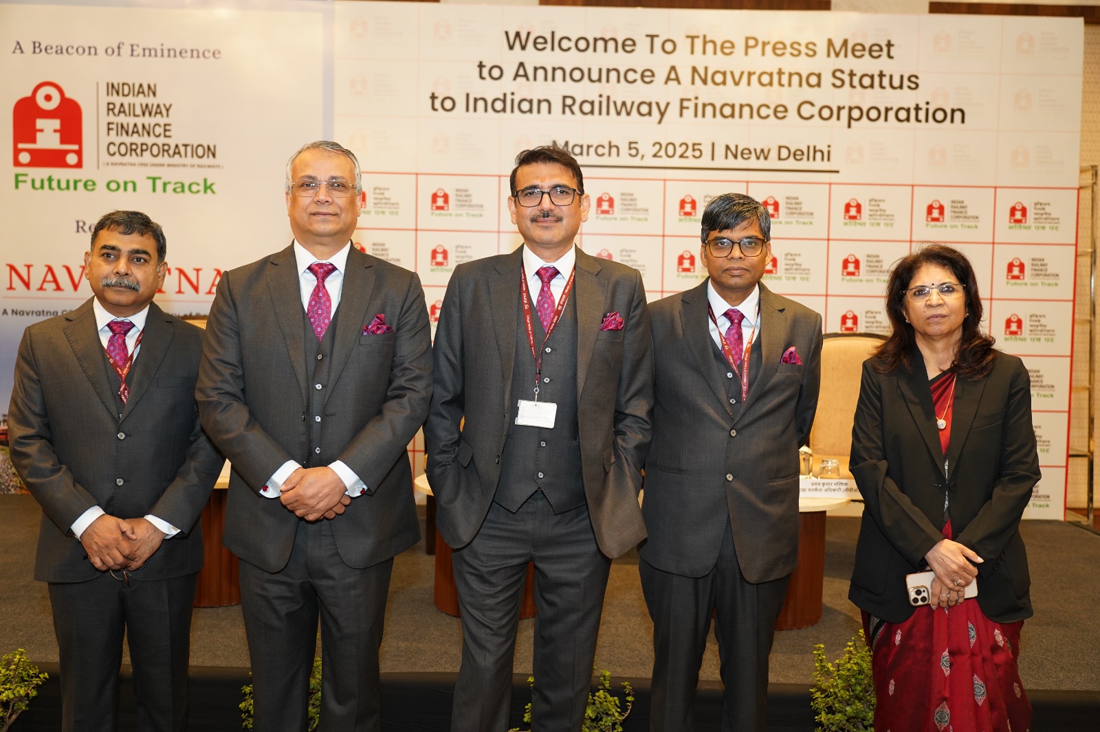 IRFC Press Conference on Navratna Status