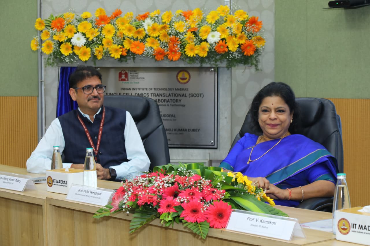 IIT Madras – Sponsored Single Cell Omics Translational (SCOT) Research Laboratory